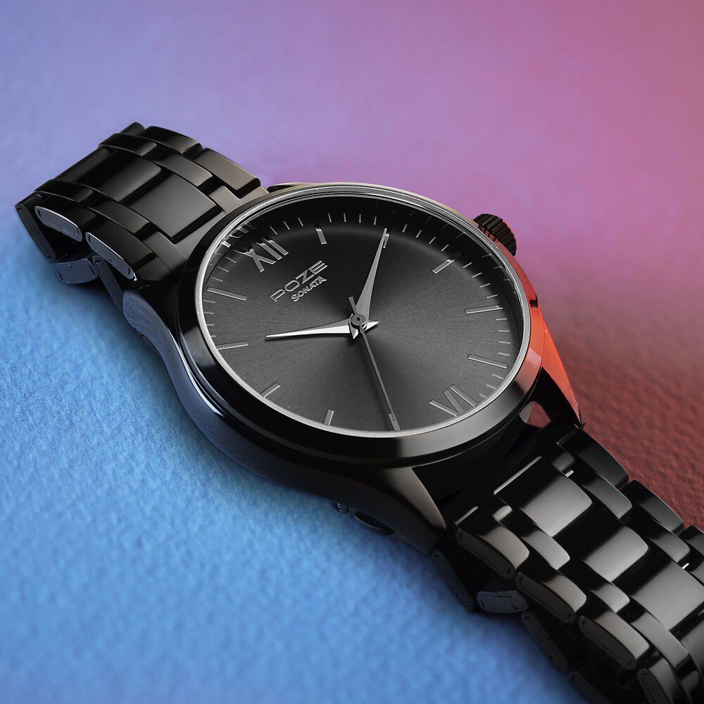Metal wrist watches for mens hot sale