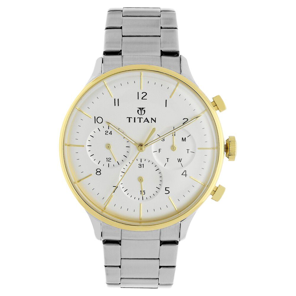 Titan watches on sale stainless steel strap
