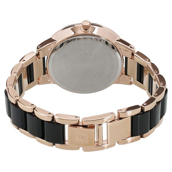 Anne Klein Quartz Analog Black Dial Ceramic Strap Watch for Women - image number 3