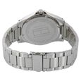 Helios Quartz Analog Black Dial Silver Stainless Steel Strap Watch For Men - image number 2