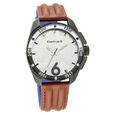 Fastrack Hitlist Quartz Analog White Dial Leather Strap Watch for Guys - image number 0