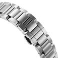 Xylys Automatic Maroon Dial Silver Stainless Steel Strap Watch For Men - image number 4