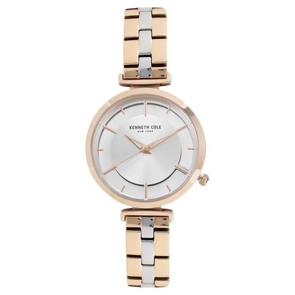 Kenneth Cole Quartz Analog Silver Dial Stainless Steel Strap Watch for Women - image number 0
