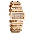 Vyb Siren By Fastrack Quartz Analog Rose Gold Dial Rose Gold Metal Strap Watch For Girls - image number 1