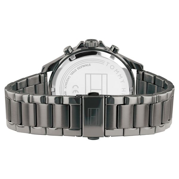 Tommy Hilfiger Quartz Multifunction Grey Dial Stainless Steel Strap Watch for Men - image number 2