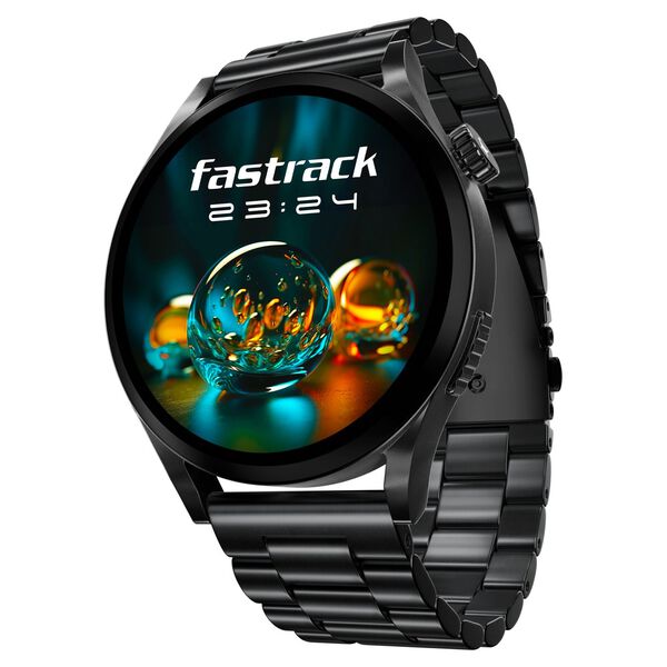 Fastrack Radiant FX4 Premium Metal Smartwatch with 3.8 cm EdgeX AMOLED Display, Functional Crown - image number 0