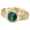Kenneth Cole Quartz Analog Green Dial Golden Stainless Steel Strap Watch for Women - image number 2