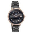 Sonata Poze Quartz Analog Black Dial Black Color Stainless Steel Strap Watch For Women - image number 2