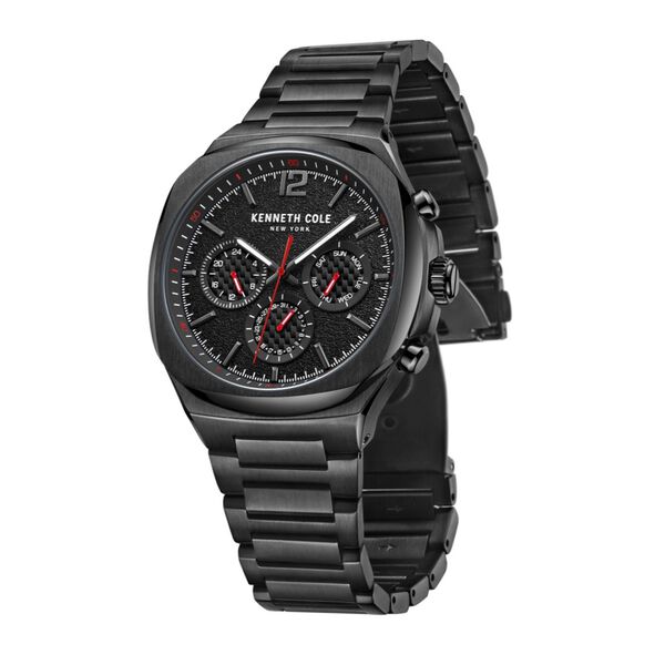 Kenneth Cole Multifunction Black Dial Watch for Men - image number 2