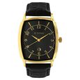 Titan Quartz Analog with Date Silver Dial Leather Strap Watch for Men