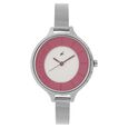 Fastrack Quartz Analog Beige Dial Leather Strap Watch for Girls