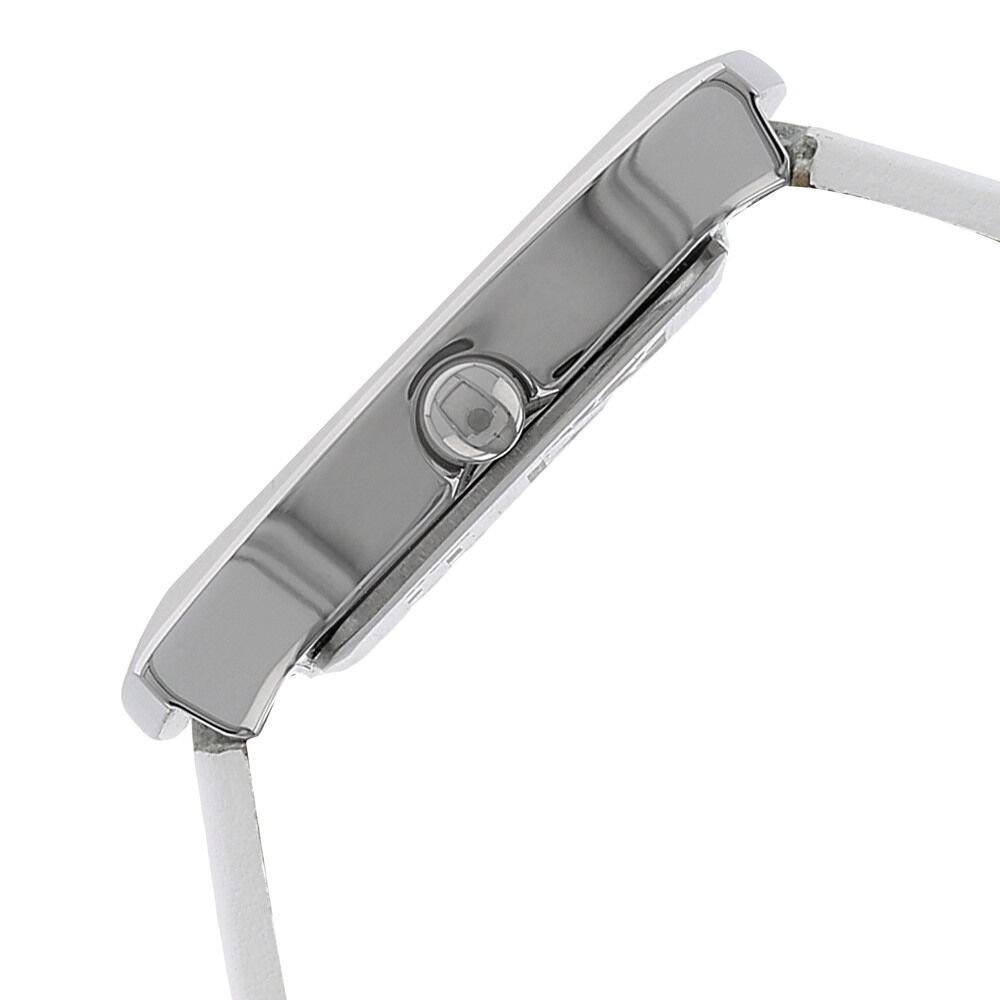 Buy Online Fastrack Quartz Analog White Dial Leather Strap Watch for Girls ns6093sl01 Titan
