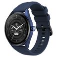 Titan Crest with 3.63 cm AMOLED Display with AOD, Functional Crown, BT Calling, Premium Smartwatch with Blue Strap - image number 1