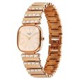 Titan Raga Glimmers Quartz Analog Rose Gold Dial Rose Gold Metal Strap Watch For Women - image number 2