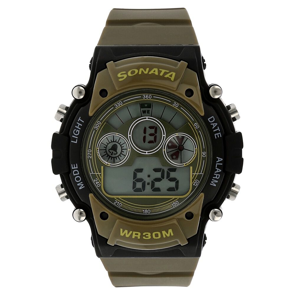 Buy Online SF Digital Dial Plastic Strap Watch for Men
