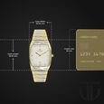 Titan Analog with Date White Dial Stainless Steel Strap watch for Men - image number 2