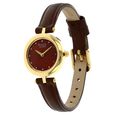 Titan Quartz Analog Red Dial Leather Strap Watch for Women - image number 1