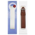22 mm Brown Genuine Leather Strap for Men - image number 5