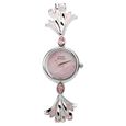Titan Quartz Analog Champagne Dial Metal Strap Watch for Women