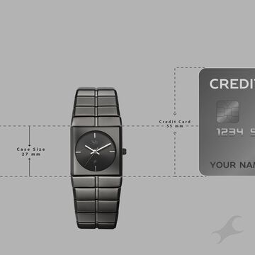 Vyb Nova By Fastrack Quartz Analog Grey Dial Grey Metal Strap Watch For Guys