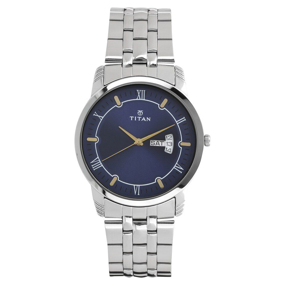 Titan stainless top steel watch price