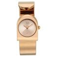 Vyb Striker By Fastrack Quartz Analog Rose Gold Dial Rose Gold Metal Strap Watch For Girls - image number 0