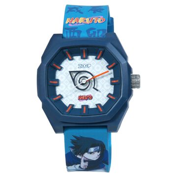 Zoop Naruto Analogue Watch with Blue Case and Blue Multi Color Strap for Boys Girls Kids and Anime lovers, By Titan