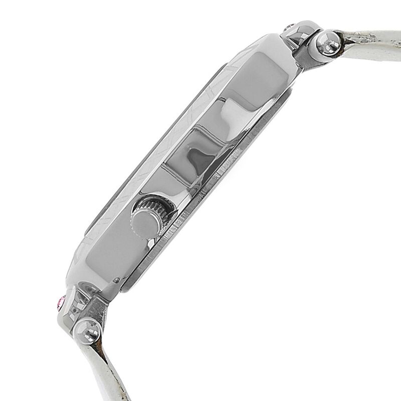 Sonata Quartz Analog Silver Dial Leather Strap Watch for Women - image number 2