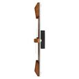 Titan Wood & Glass Fusion Wall Clock - 32 cm x 32 cm (Medium) - image number 3