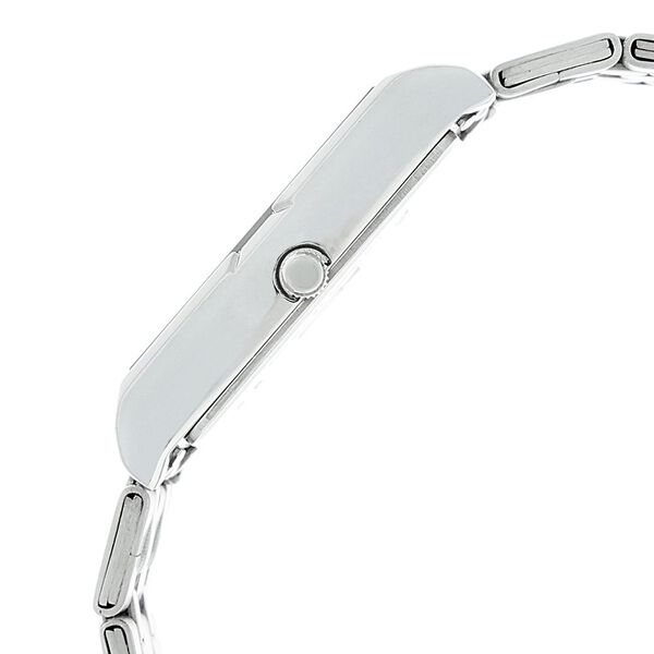 Titan Rectangle Silver Dial Analog with Day and Date Stainless Steel Strap watch for Men - image number 2