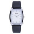 Sonata Quartz Analog Black Dial Leather Strap Watch for Men