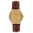 Titan Nebula Vintage 18k Gold Analog Leather Strap Watch for Men - image number 0
