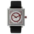 Titan Quartz Analog with Date Black Dial Leather Strap Watch for Men