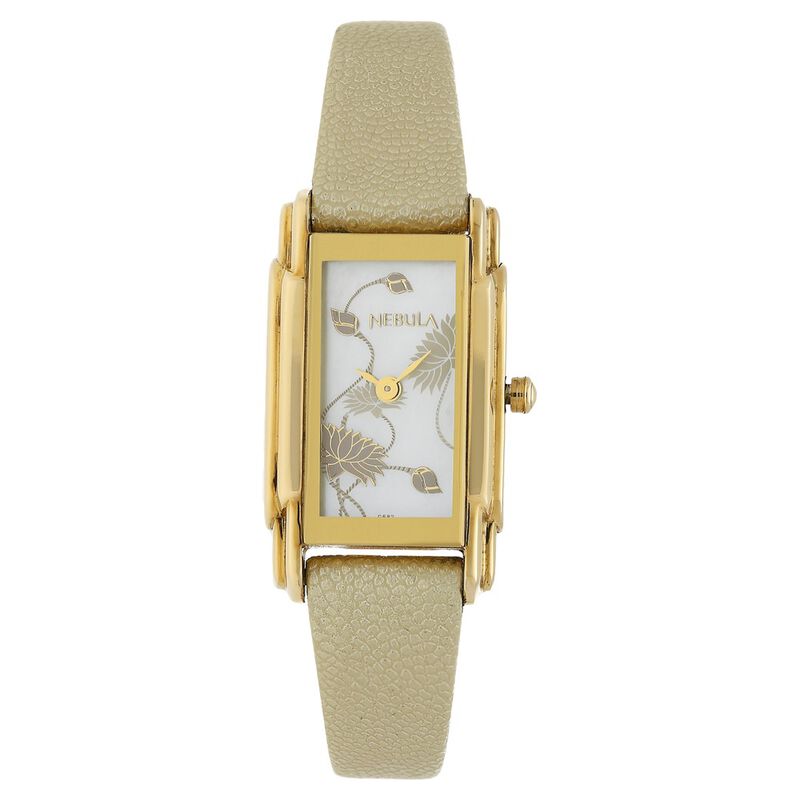 Buy Online Titan Nebula Ajanta and Ellora Quartz Analog 18 Karat