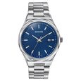 Sonata Jashn Quartz Analog Grey Dial Silver Metal Strap Watch For Men