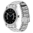 Sonata Quartz Analog Black Dial Stainless Steel Strap Watch for Men - image number 1