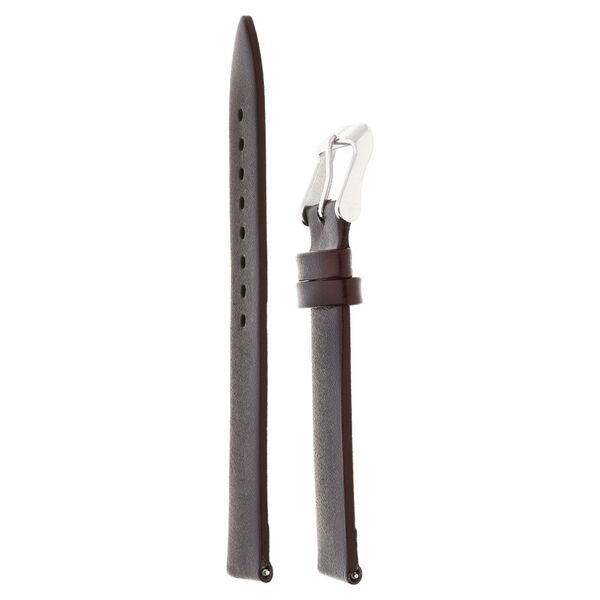 22 mm Brown Genuine Leather Strap for Men - image number 2