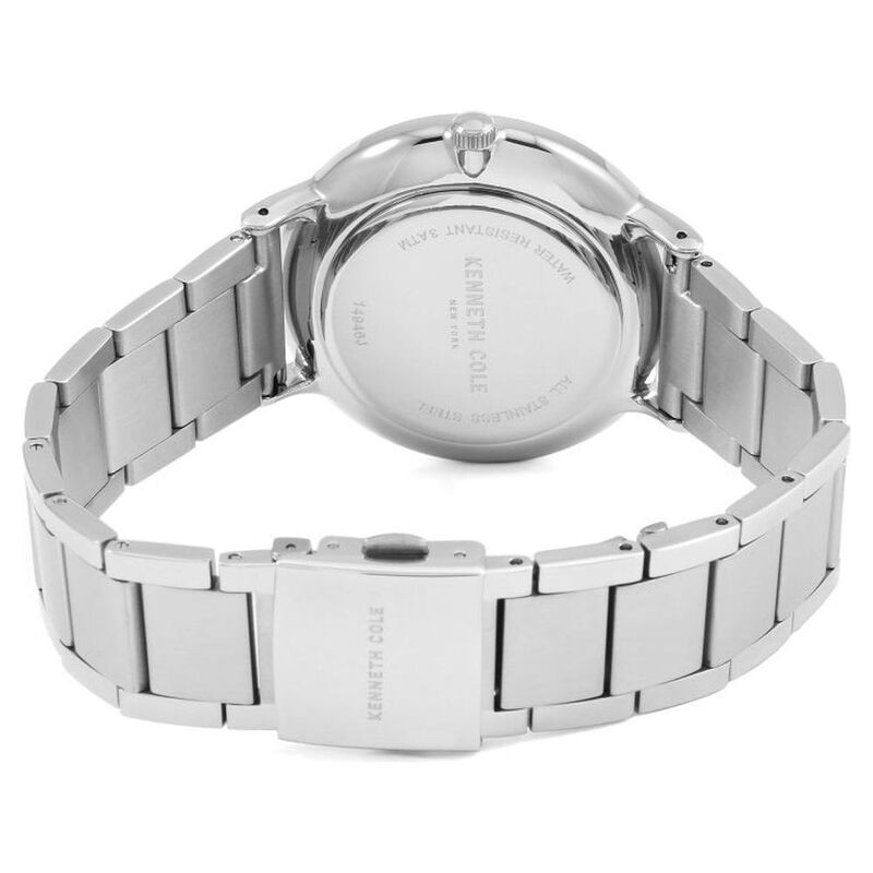 Kenneth Cole Quartz Multifunction Silver Dial Stainless Steel Strap Watch for Men - image number 2