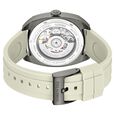 Kenneth Cole Automatic Grey Dial Orange Silicone Strap Watch For Men - image number 4