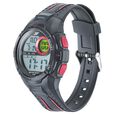 SF Digital Dial Black PU Strap Watch for Men - image number 1