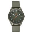 Sonata SF Field watch Quartz Analog Khaki Dial Brown Silicone Strap Watch For Men - image number 0