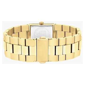 Tommy Hilfiger Quartz Analog Champagne Dial Golden Stainless Steel Strap Watch For Women