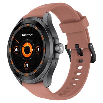 Fastrack VOX Pro Smartwatch 3.5CM Ultra Vu Display, Offline Voice Commands, Functional Crown, HRM, Multiple Menu Styles