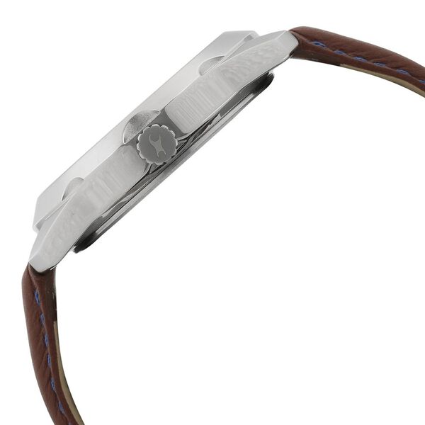 Fastrack All Nighters Quartz Analog with Date Black Dial Leather Strap Watch for Guys - image number 2