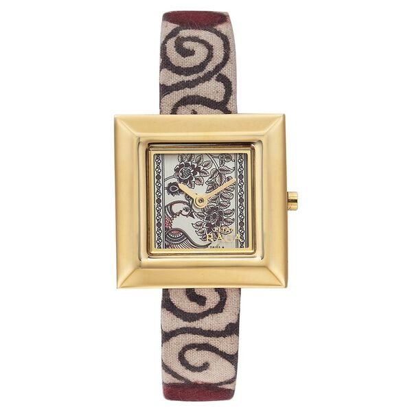 Titan Quartz Analog Champagne Dial Watch for Women - image number 0