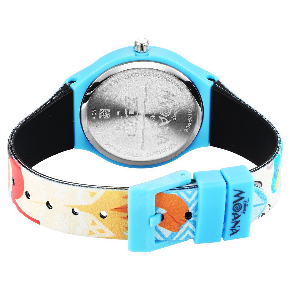 Buy Online Zoop Disney Moana Interchangable Watch Set with Blue