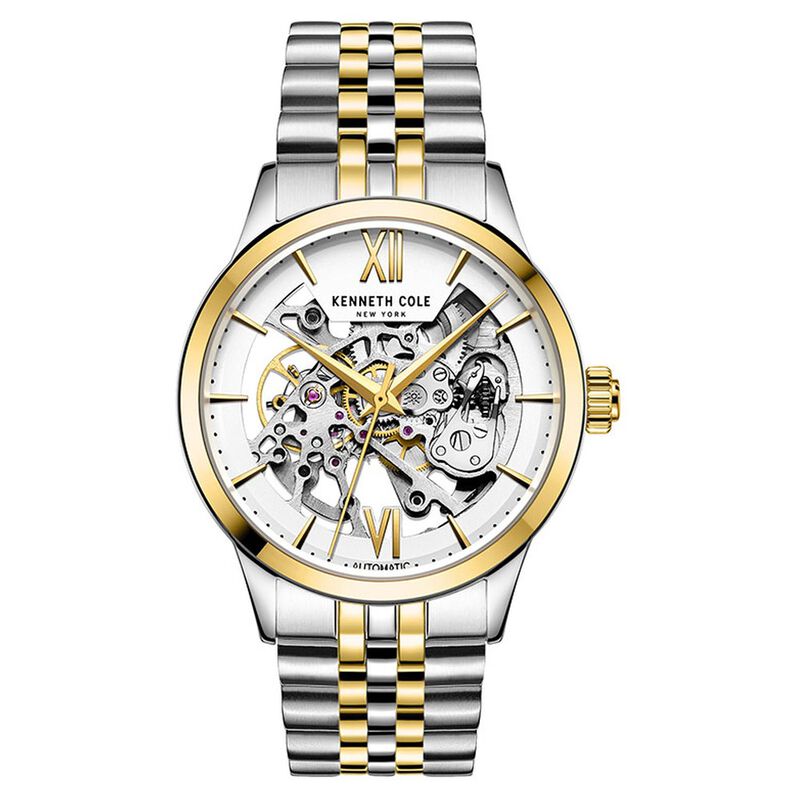 Kenneth Cole Analog Silver Dial Watch for Men