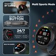 Fastrack VOX CirQ Smartwatch 3.5CM Ultra Vu Display, AI Watcface,AI Chat, 24/7 Health Suite, BT Calling, SpO2, HRM, IP68 - image number 4
