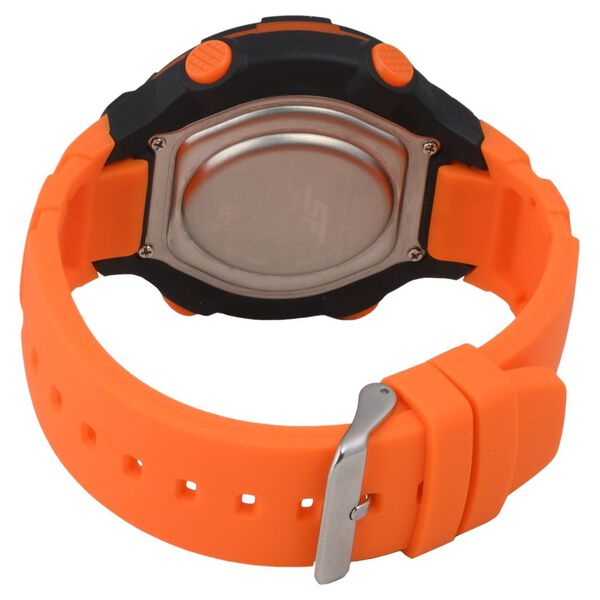 SF Digital Dial Silicone Strap Watch for Men - image number 3