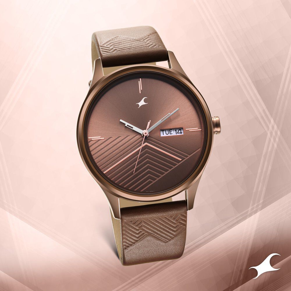Fastrack leather strap online store